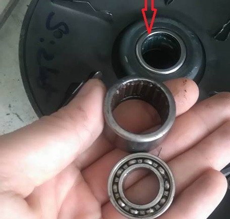 Vòng bi 6902 bị hư hỏng