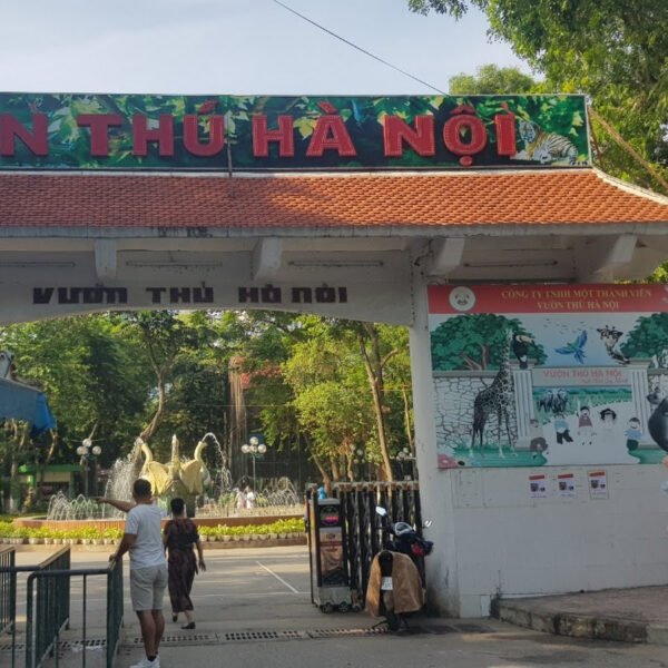 Vườn thú Thủ Lệ với không gian xanh mát rộng lớn giữa lòng Hà Nội