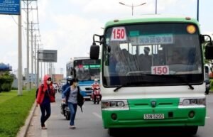 xe buýt đi bệnh viện ung bướu cơ sở 2