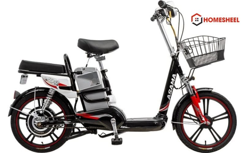 Xe đạp điện Asama chạy được bao nhiêu km?