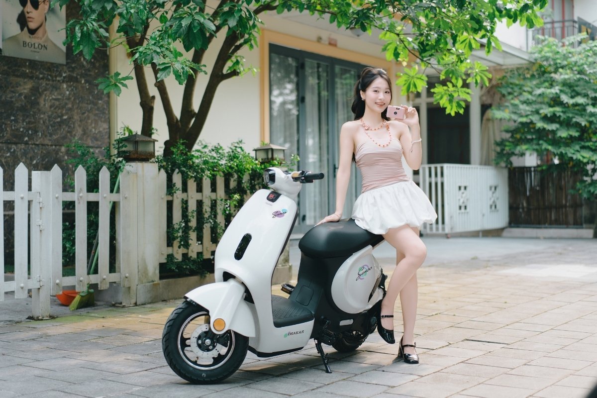 Xe đạp điện VC SUNOO với thiết kế hiện đại, trẻ trung phù hợp với học sinh nam và nữ