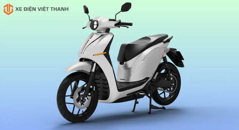 Xe điện DatBike Quantum S1 màu trắng sang trọng