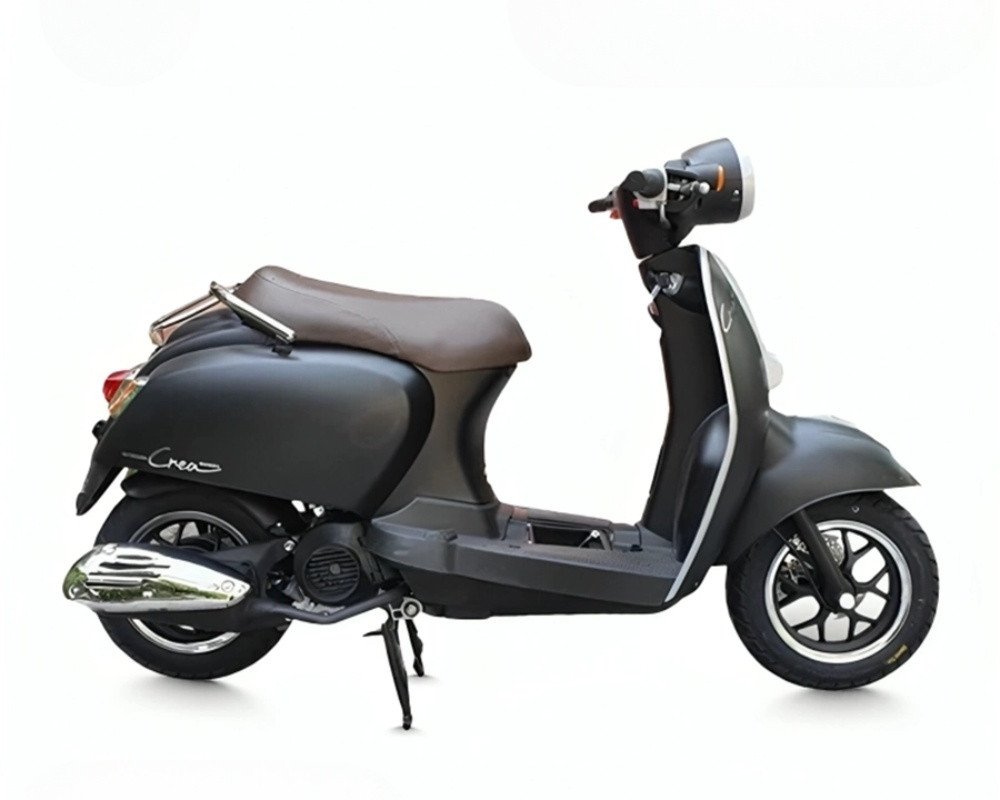 Xe ga 50cc Nioshima Crea Plus – mẫu xe ga 50cc cho nữ sinh cấp 3 sở hữu thiết kế ngọt ngào, trẻ trung với kiểu dáng “scoopy” bo tròn mềm mại