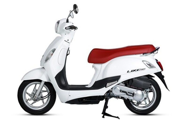 Xe ga Kymco Like 50cc với thiết kế cổ điển và hiện đại