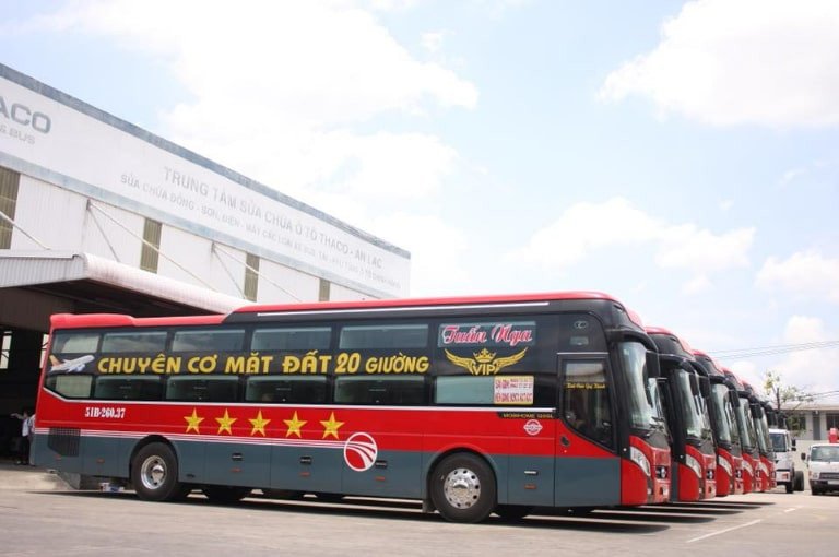 Xe giường nằm chất lượng cao chạy tuyến Hải Phòng Nam Định với nội thất rộng rãi