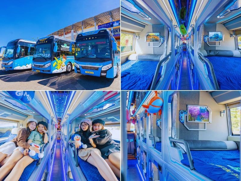 Xe giường nằm chất lượng cao tuyến Sài Gòn Đà Lạt