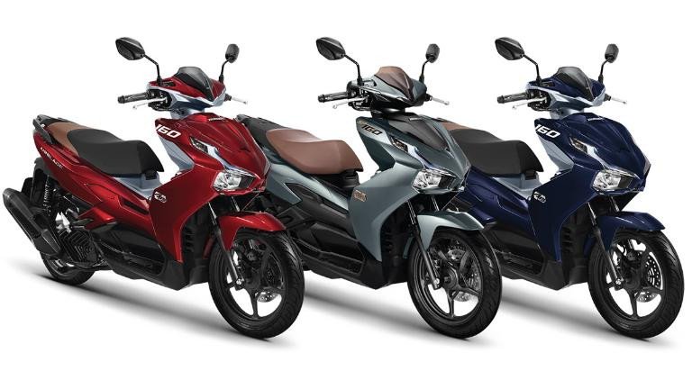 Xe Honda AirBlade với thiết kế thể thao, góc cạnh