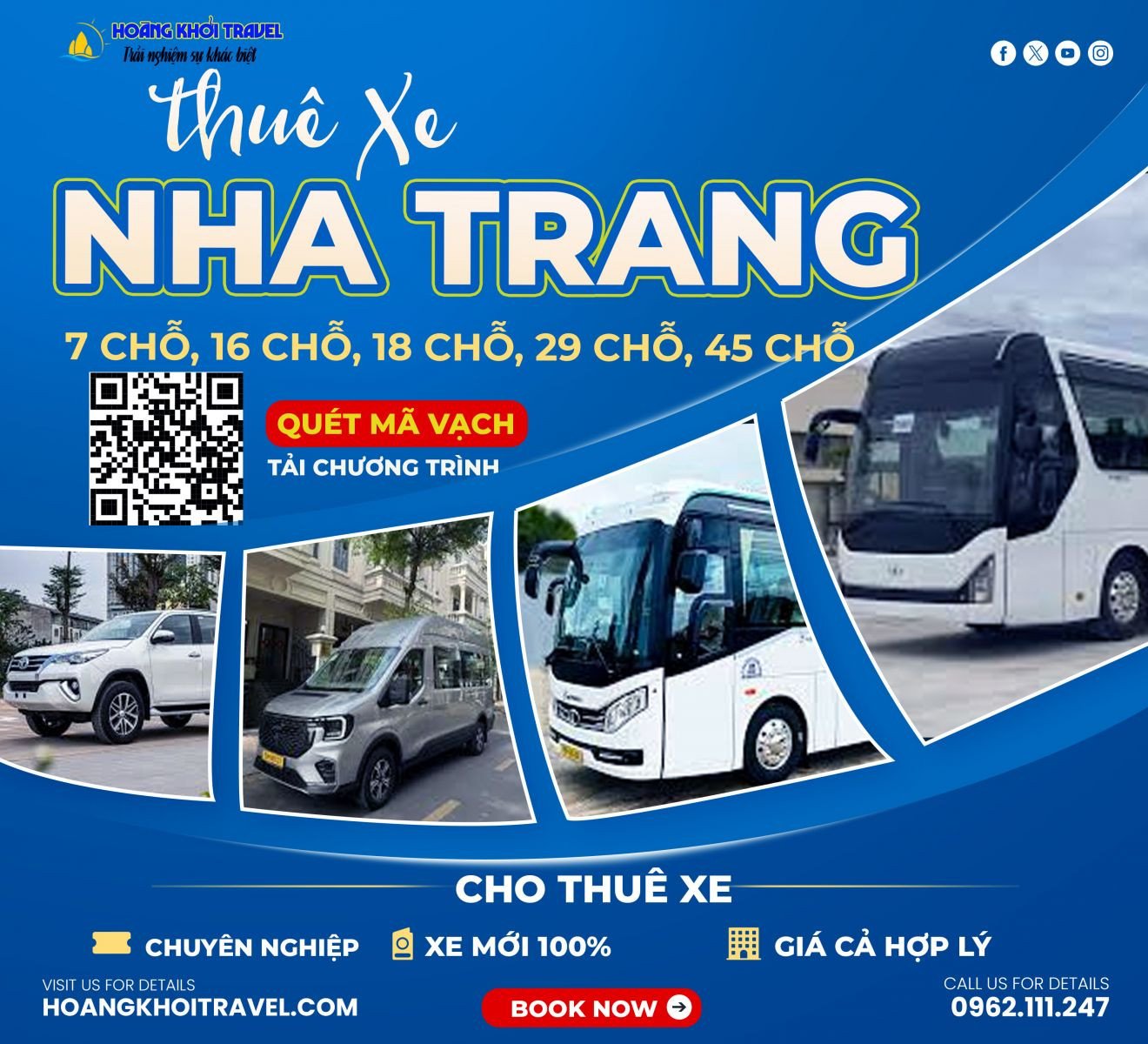 Xe khách 45 chỗ đời mới với nội thất tiện nghi