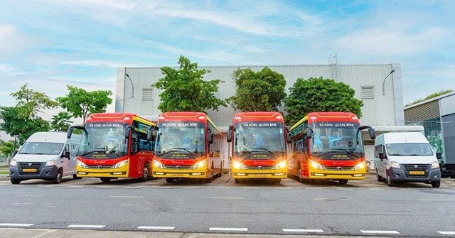 Xe khách chất lượng cao của nhà xe Đại Chiến Thắng Quảng Bình đi Đà Nẵng