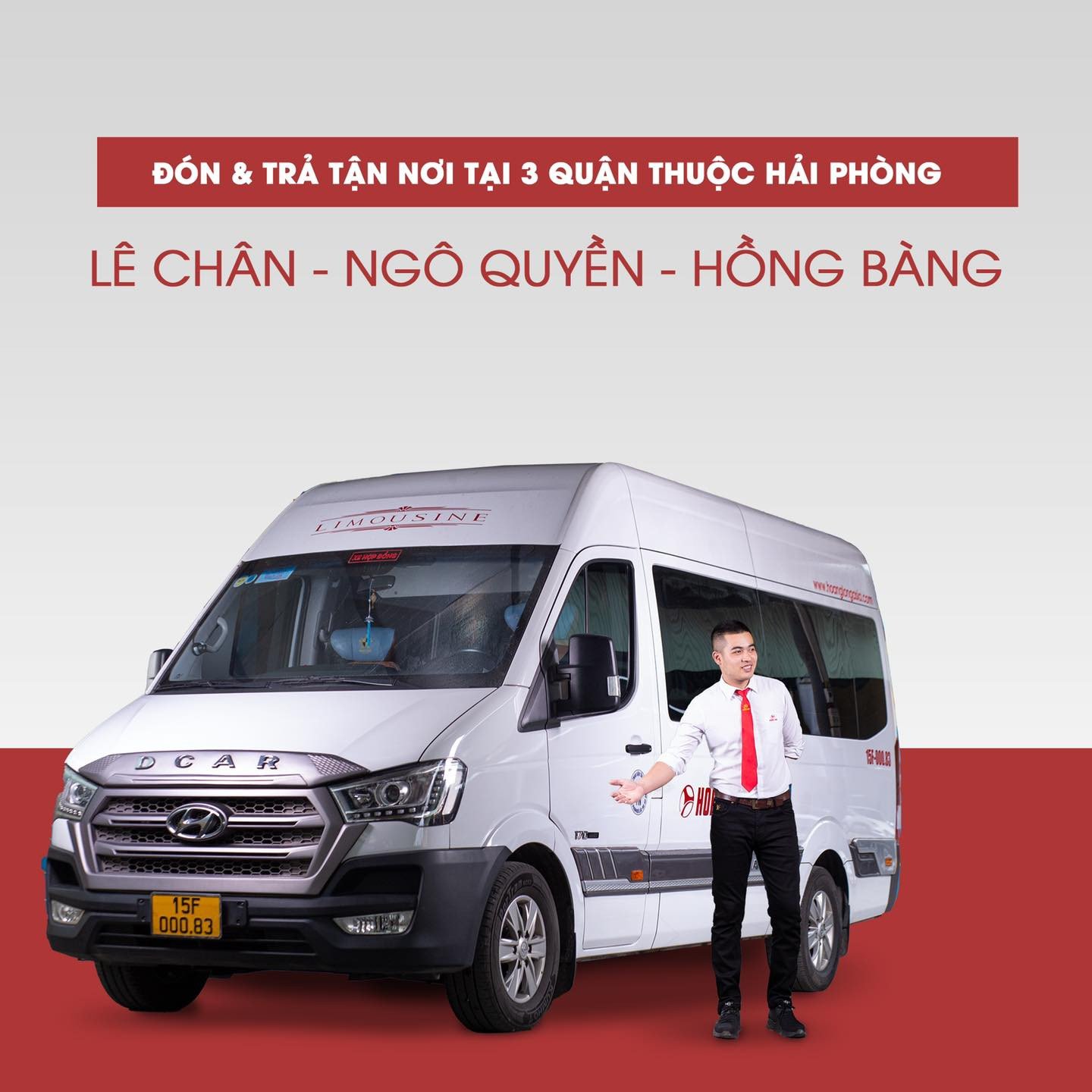 Xe limousine 11 chỗ tiện nghi của hãng xe