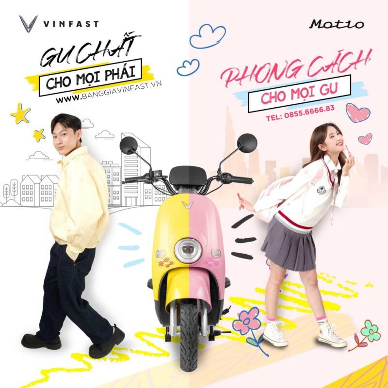 Xe máy điện VinFast Motio với mức giá hấp dẫn