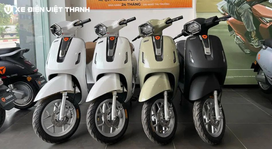 Xe máy điện Yadea Oris thiết kế tinh tế