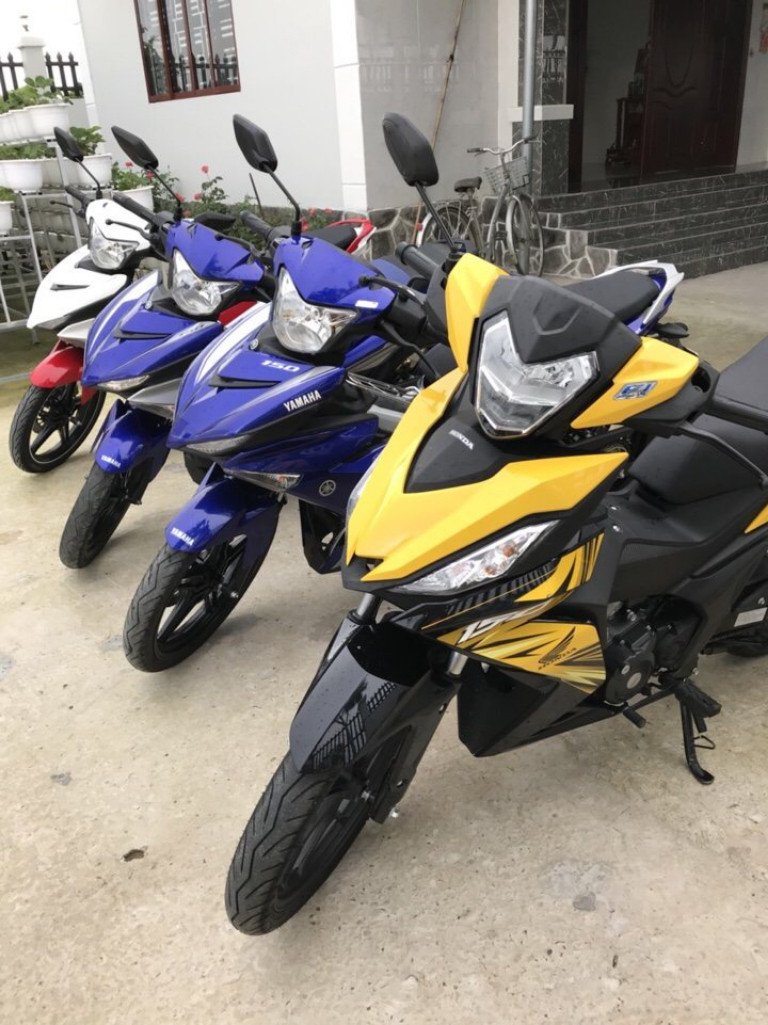 Xe máy Honda Vision phổ biến cho thuê tại các địa điểm ở Đồng Tháp