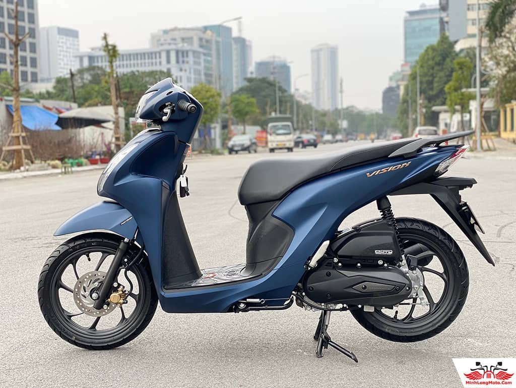 Xe máy Vision với thiết kế khung xe mới eSAF nhẹ nhàng