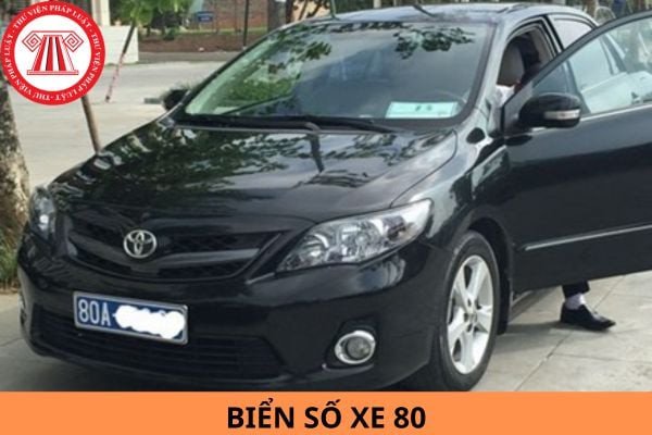Xe ô tô mang biển số đặc biệt của cơ quan trung ương