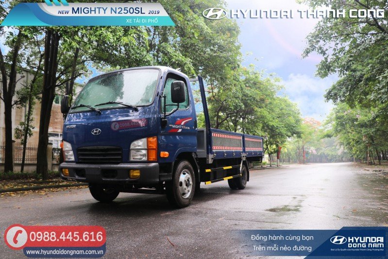 Xe tải 2 tấn Hyundai N250SL thùng lửng
