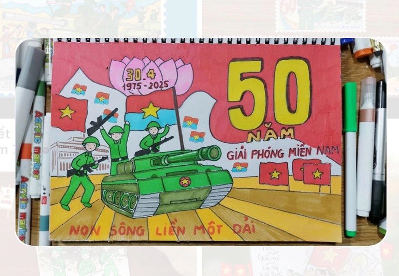 Xe tăng đơn giản trong khung cảnh lịch sử