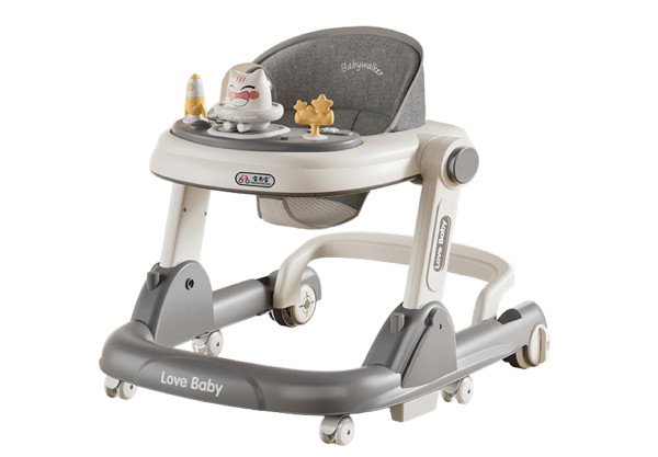 Xe tập đi đa năng tích hợp đồ chơi âm nhạc và bảng điều khiển