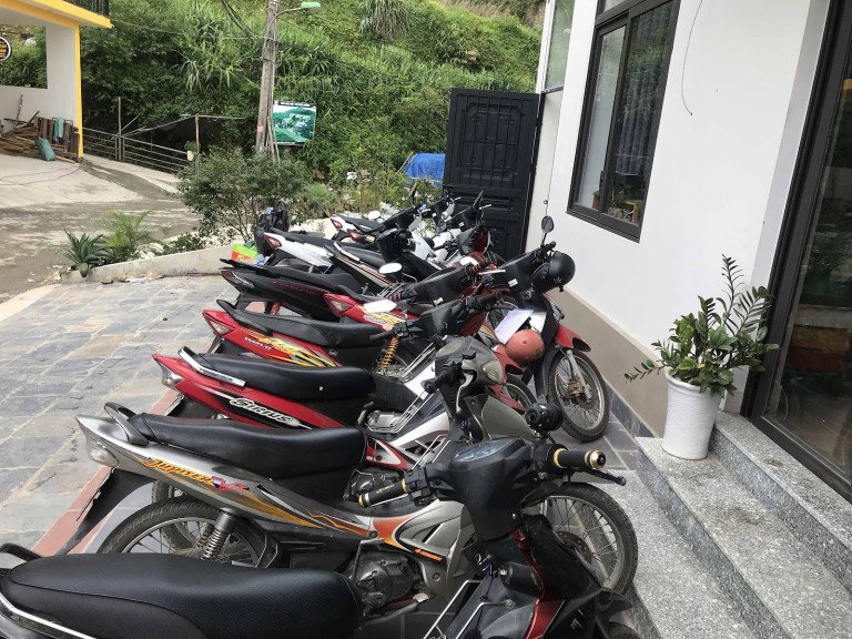 Xe tay ga đời mới sẵn sàng cho chuyến đi lên Tam Đảo