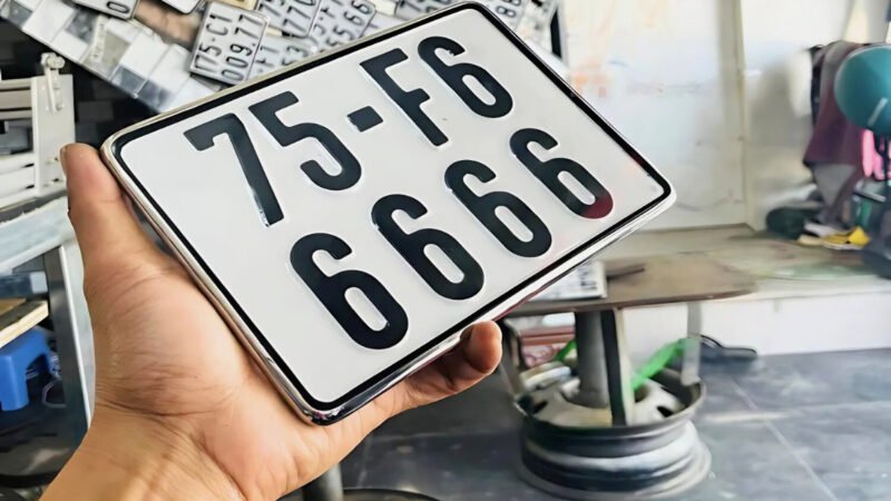 Ý nghĩa của biển số xe 75 Huế