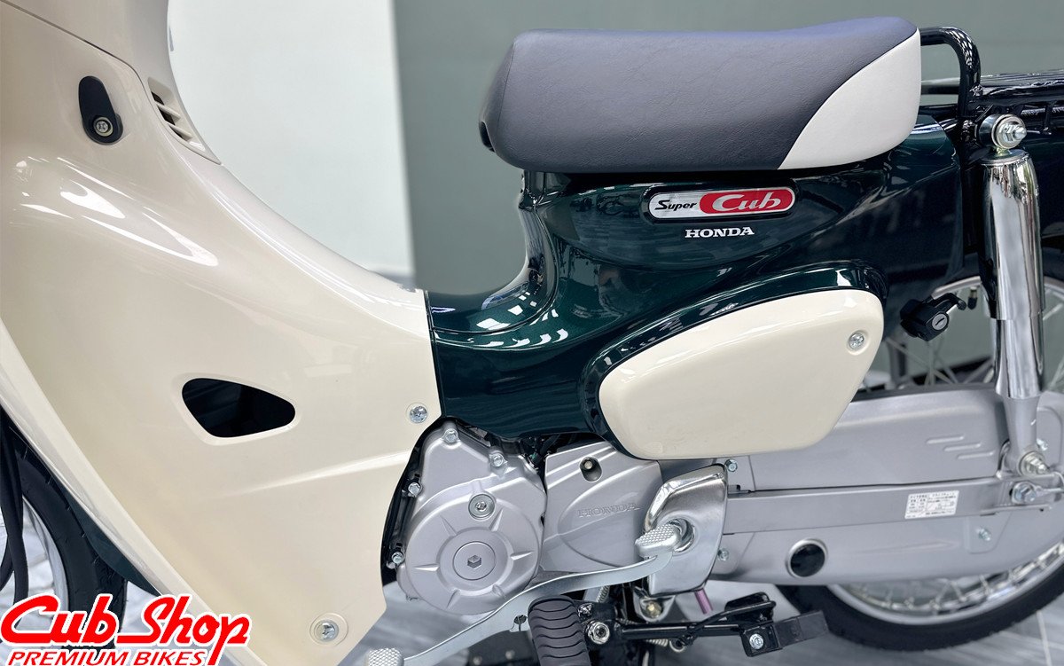 Yên xe Cub 50 Nhật Bản với đường may tinh tế