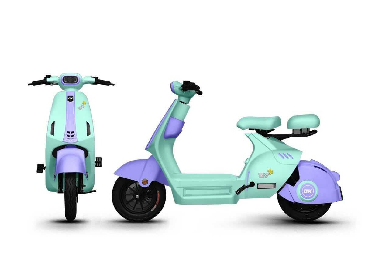 Yên xe rộng rãi và êm ái trên xe điện DKBike V1 2025