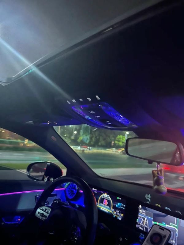 Hình Ảnh Ngồi Trên Xe Ô Tô Ban Đêm 16