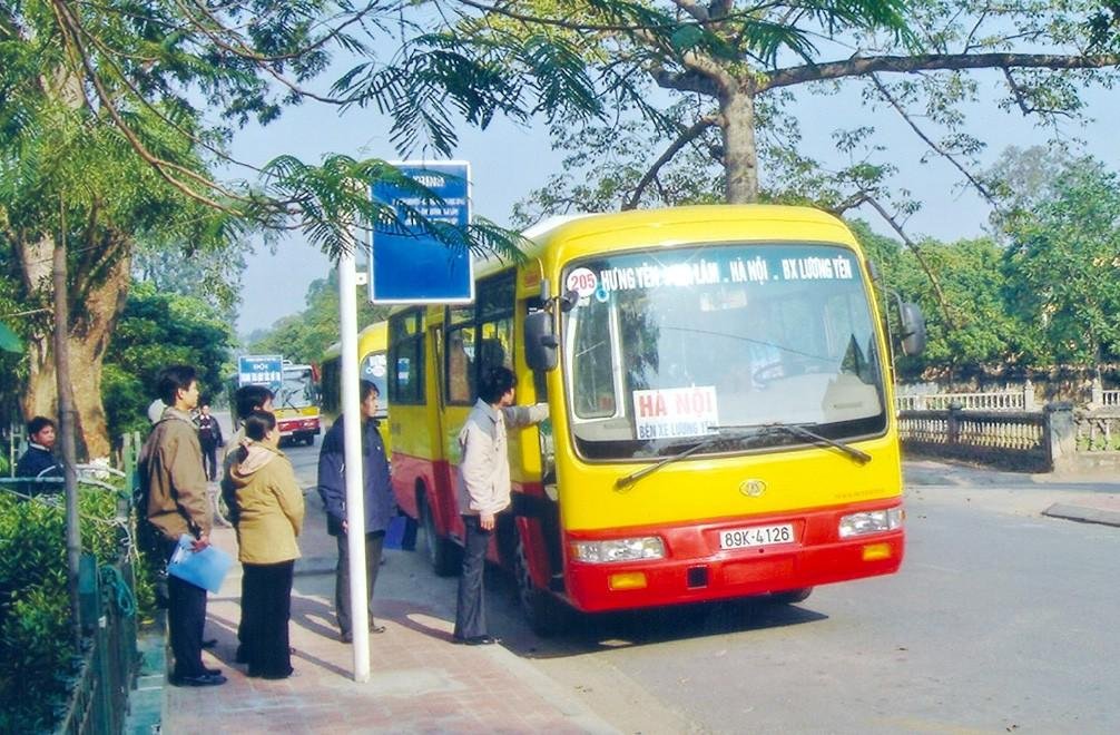 Xe Bus 205 Hưng Yên Gia Lâm 2