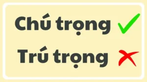 Chú Trọng Hay Trú Trọng: Phân Biệt Chi Tiết Và Cách Dùng Đúng Trong Mọi Ngữ Cảnh