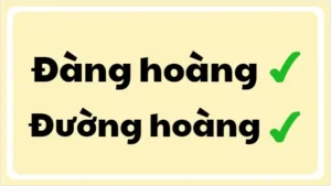 Đàng Hoàng Hay Đàng Hoàn: Phân Biệt Ý Nghĩa Và Cách Dùng Đúng