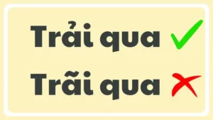 Trải Qua Hay Trãi Qua: Sai Lầm Phổ Biến Cần Sửa Ngay
