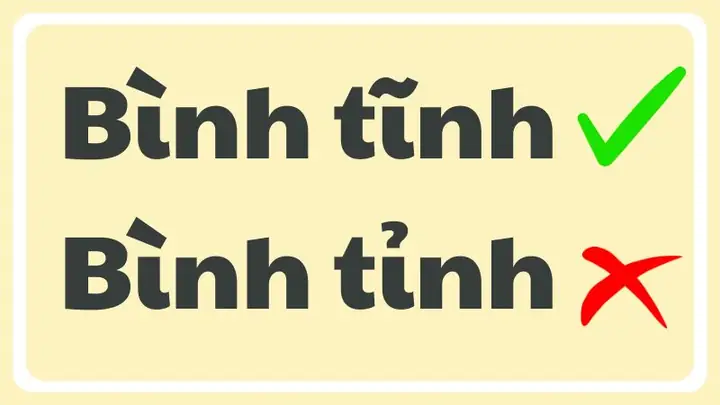 Bình Tỉnh Hay Bình Tĩnh: Đâu Là Từ Đúng Và Nên Dùng?