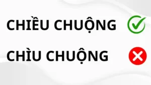 Chiều Chuộng Hay Chìu Chuộng: Phân Biệt Và Cách Dùng Đúng