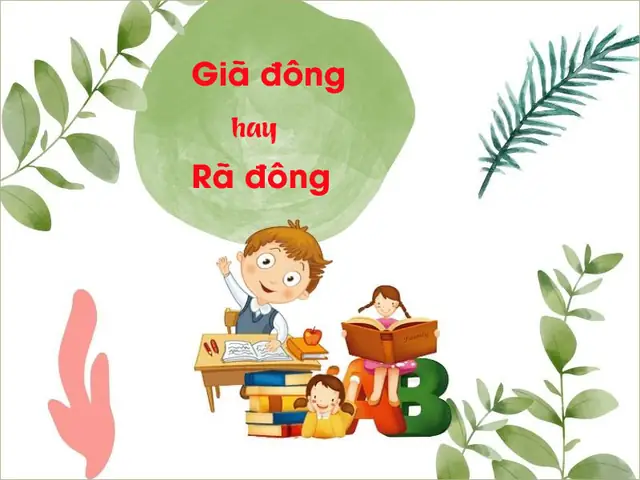 Giã Đông Hay Rã Đông: Đâu Là Từ Đúng Trong Tiếng Việt? Giã Đông Hay Rã Đông: Đâu Là Từ Đúng Trong Tiếng Việt?