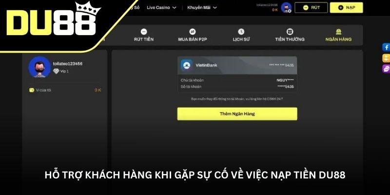 Hướng dẫn nạp tiền DU88 – Thao tác dễ dàng trên mọi thiết bị image3