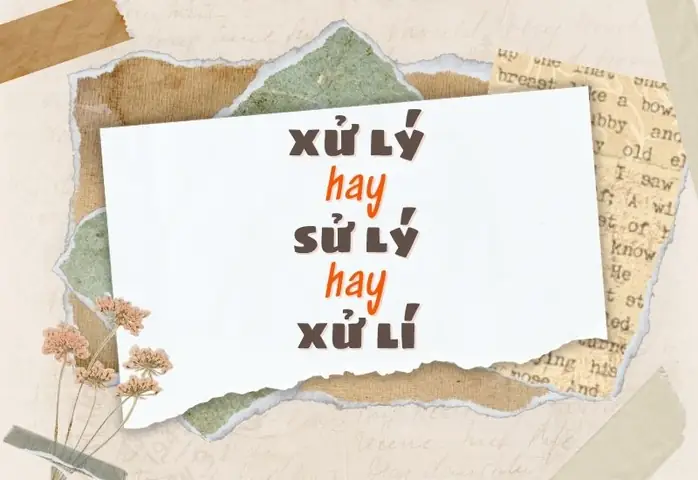 Sử Lý Hay Xử Lý: Phân Biệt, Ứng Dụng Và Lời Khuyên