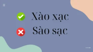 Xào Xạc Hay Sào Sạc: Từ Nào Đúng Và Ý Nghĩa Cụ Thể?