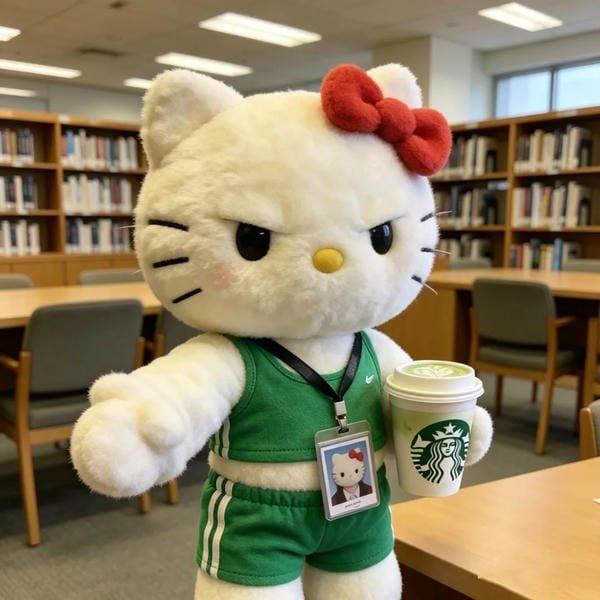 ảnh avatar hello kitty vô tri