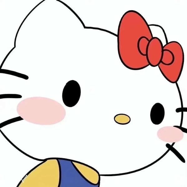 ảnh đại diện avatar hello kitty vô tri