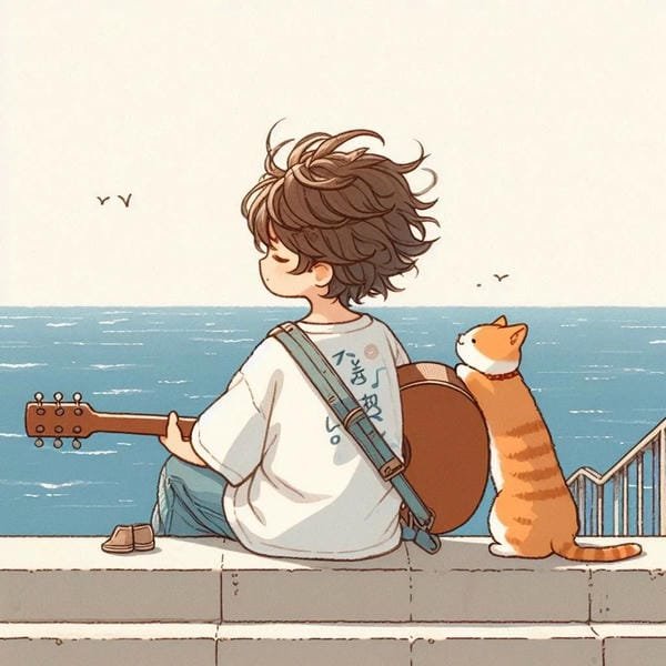 avatar ảnh anime chill lofi 1