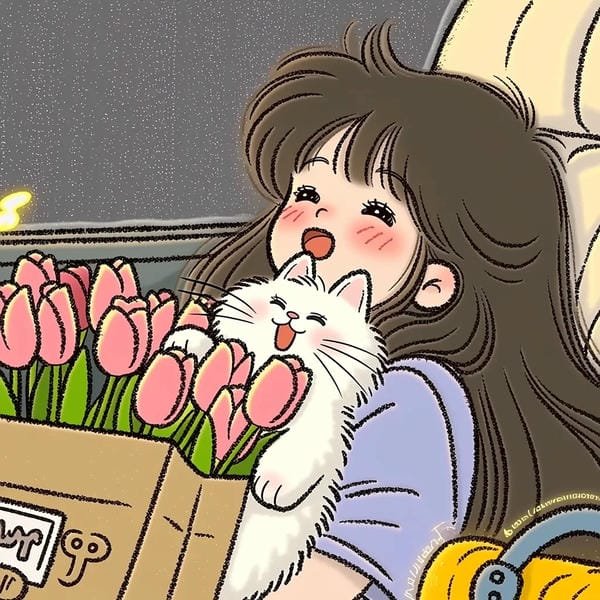 avatar ảnh anime chill lofi 15