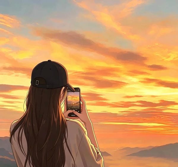 avatar ảnh anime chill lofi 17