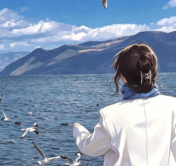 avatar ảnh anime chill lofi 19