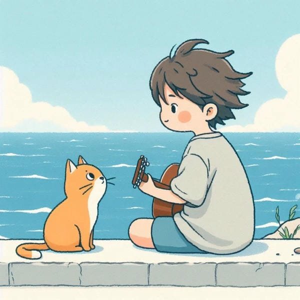 avatar ảnh anime chill lofi 2
