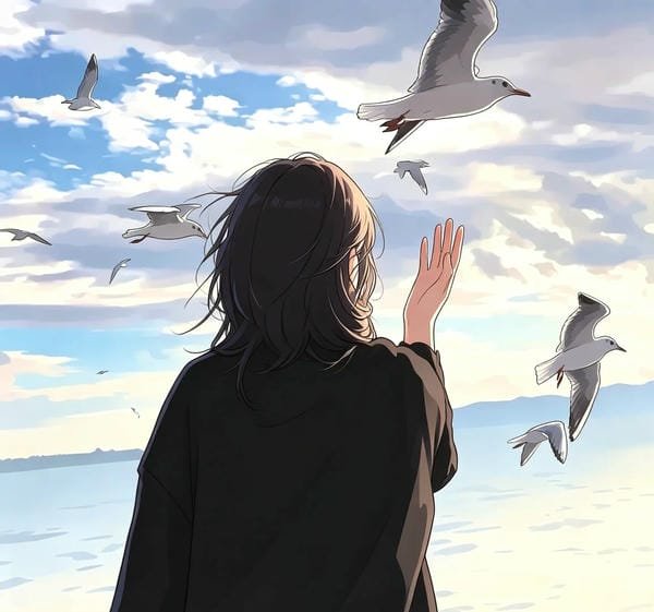 avatar ảnh anime chill lofi 20
