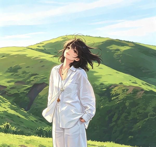 avatar ảnh anime chill lofi 21
