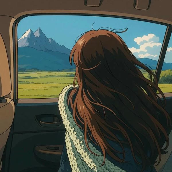 avatar ảnh anime chill lofi 35