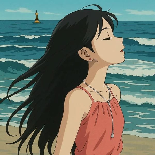 avatar ảnh anime chill lofi 36