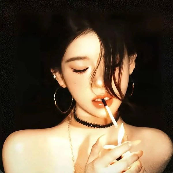 avatar ảnh girl che mặt ngầu 15