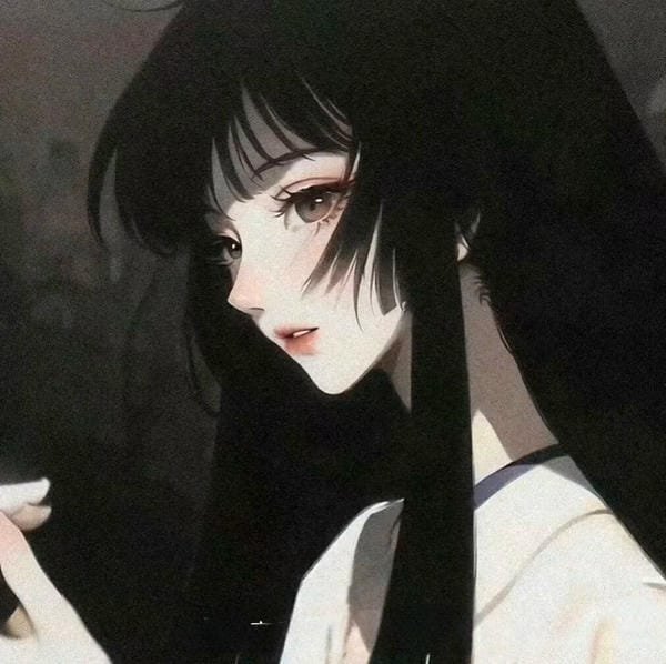 avatar anime nữ ngầu cute